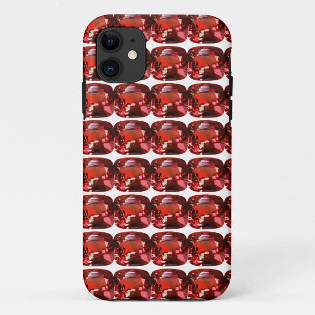 Coques Case-Mate iPhone Ruby Gemstone Red (Dos)