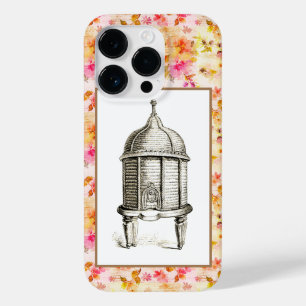 Coque Pour iPhone 14 Pro ruche victorienne sur floral
