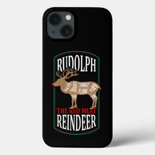 Case-Mate iPhone Case Rudolph le Renne à Viande Rouge