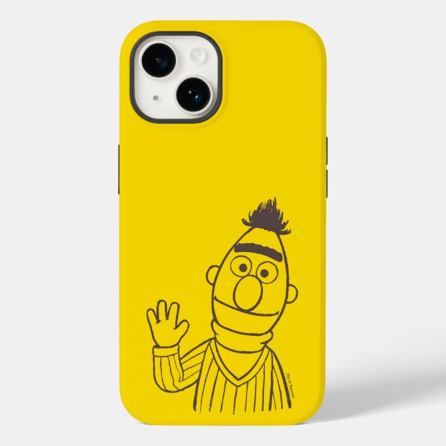 Coques Case-Mate iPhone Rue Sésame | Bert Bright (Verso)