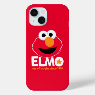 Coque Pour iPhone 15 Rue Sésame   Elmo Beaucoup de rires depuis 1984