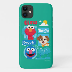 Case-Mate iPhone Case Rue Sésame   Elmo, Tango, & Grover Park Graphic