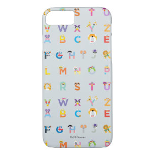 Case-Mate iPhone Case Rue Sésame   Lettres de l'alphabet