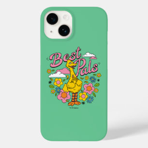 Coque Pour iPhone 14 Rue Sésame   Meilleurs potes d'oiseaux jaunes