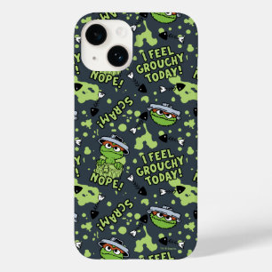Coque Pour iPhone 14 Rue Sésame   Oscar the Grouch Phrase Motif