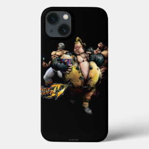 Etui iPhone 13 Rufus, El Fuerte et Zangief