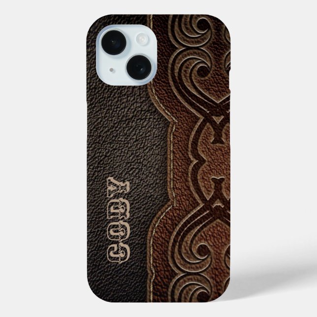 Coques Case-Mate iPhone Russe cowboy mode brun pays occidental (Verso)