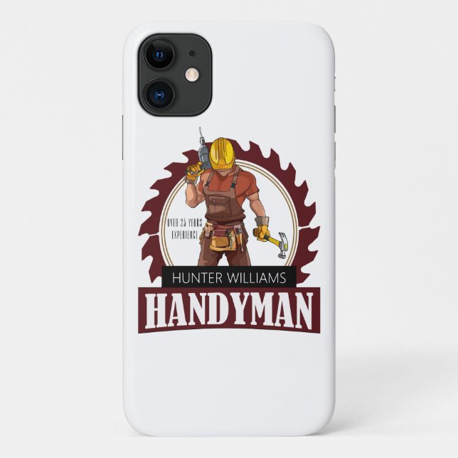 Coques Case-Mate iPhone Russe Réparateur Construction Handyman Moderne (Dos)