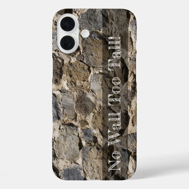 Coques Case-Mate iPhone Rustic Rock Wall Texture Modèle photo (Verso)
