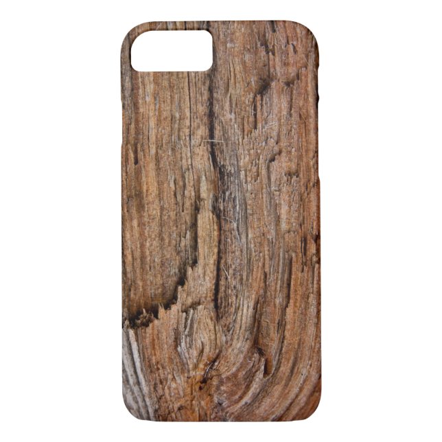 Coques Case-Mate iPhone Rustic wood (Dos)