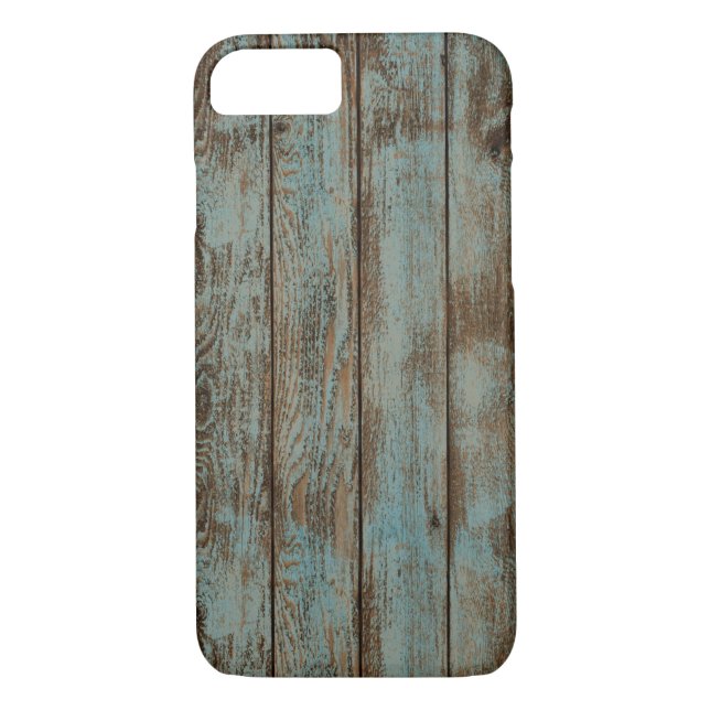 Coques Case-Mate iPhone Rustique Primitive western pays bleu grange bois (Dos)