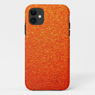 Coque iPhone 11 Rustique Rigide Mur dur Orange Couleur Royal