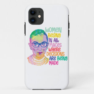 Case-Mate iPhone Case Ruth Bader Ginsburg Femmes Dans Tous Les Endroits