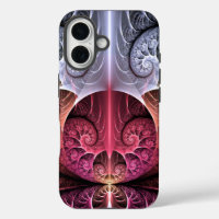 Rythme cardiaque, art fractal surréaliste abstrait