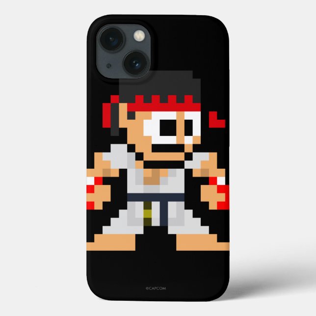 Coques Case-Mate iPhone Ryu à 8 bits (Verso)