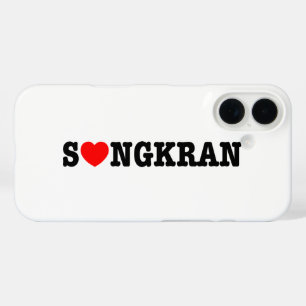 Coque Pour iPhone 16 S (KRAN ~ Heart Love) Songkran