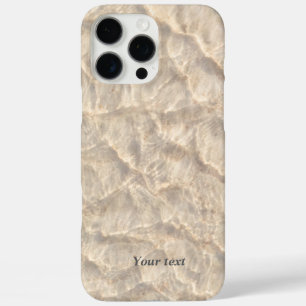 Coques iPhone 16 Pro Max Sable abstrait et crémeux sous l'eau