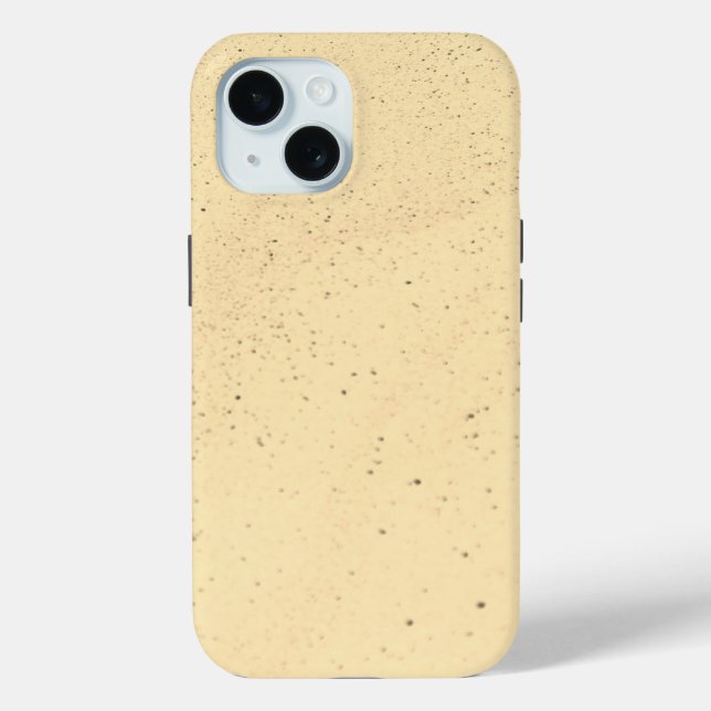 Coques Case-Mate iPhone Sable de bananier jaune (Verso)