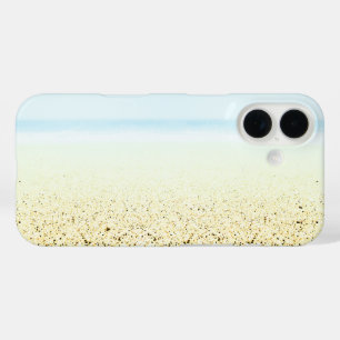 Coque Pour iPhone 16 Sable et mer Calme Côté