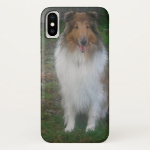 Coque iPhone X Sable Rough Collie