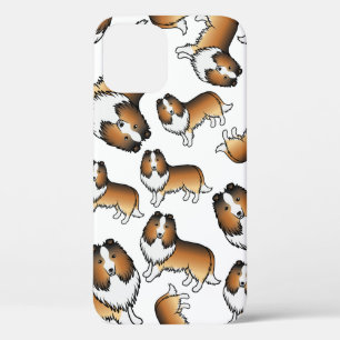 Case-Mate iPhone Case Sable Shetland Sheepdog Motif de dessin de chien