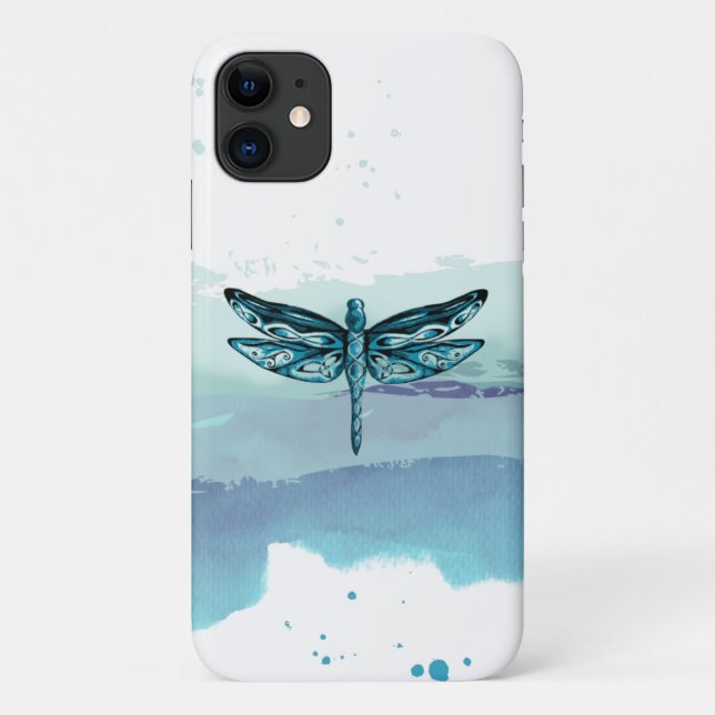 Coques Case-Mate iPhone Sacoche de téléphone à libellule celtique (Dos)