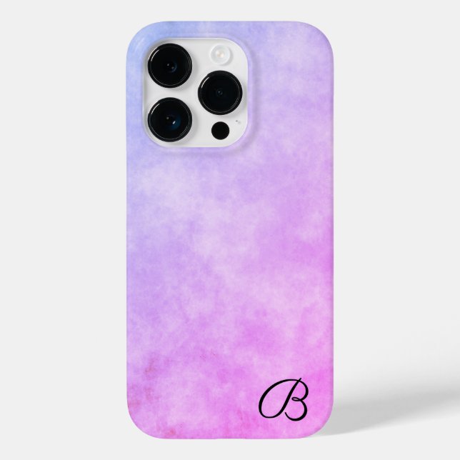 Coques Case-Mate iPhone Sacoche téléphonique personnalisée violet et rose (Verso)