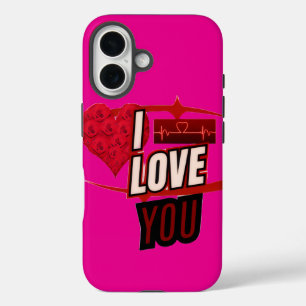 Coque Pour iPhone 16 Sacoche téléphonique Red Rose