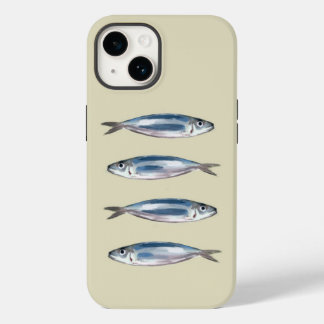 Coque Pour iPhone 14 Sacoche téléphonique Sardines