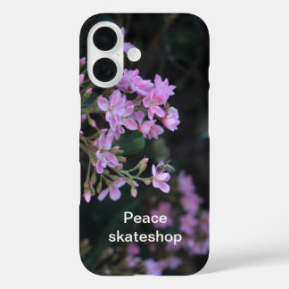 Coque Pour iPhone 16 Sacs de téléphone à édition violet de paix