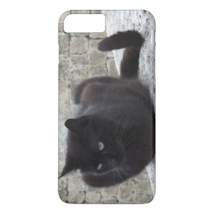 Coque iPhone 7 Plus Sacs de téléphone pour chat noir