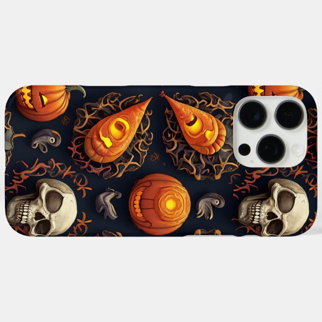 Coques Case-Mate iPhone Sacs téléphoniques Halloween uniques (Verso (horizontal))