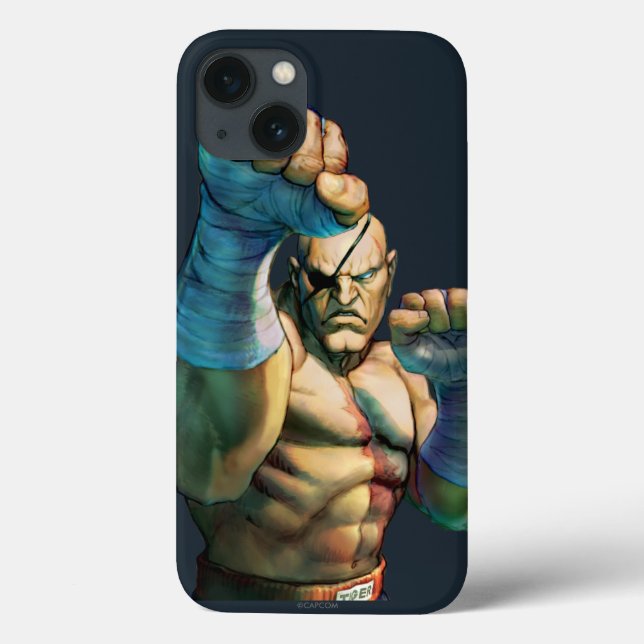 Coques Case-Mate iPhone Sagat prêt à bloquer (Verso)