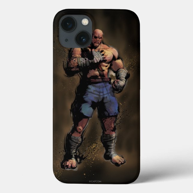 Coques Case-Mate iPhone Sagat Standing (Verso)