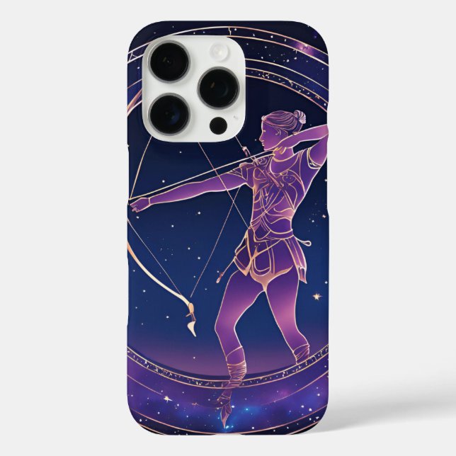 Coques Case-Mate iPhone Sagittaire céleste signe zodiaque (Verso)