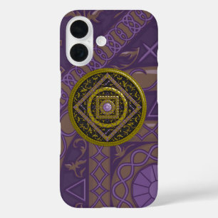 Coque Pour iPhone 16 Sagittarius Mandala Coque-Mate