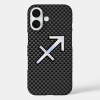 Sagittarius SIGNE Zodiaque Style fibre de carbone