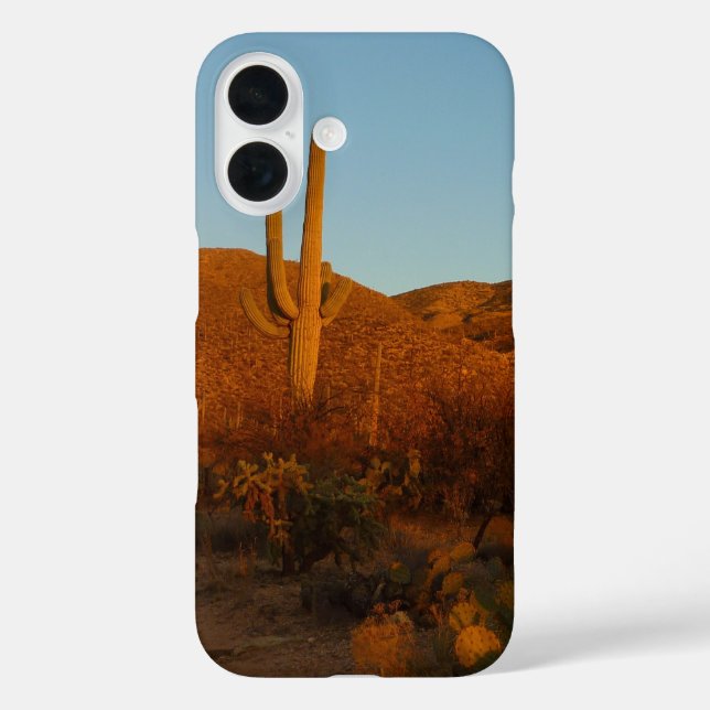 Coques Case-Mate iPhone Saguaro Sunset I Arizona Désert Paysage (Verso)