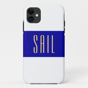 Case-Mate iPhone Case SAIL Chic Large Bleu Bleu Bleu Bleu Bleu Bleu Blan