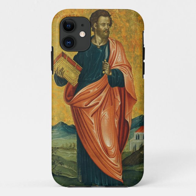 Coques Case-Mate iPhone Saint Barthélemy l'Apôtre Beaux-Arts (Dos)