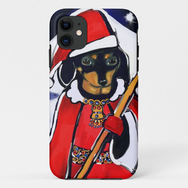 COQUES Case-Mate iPhone SAINT-BERNARD TECHIEN DE NOËL (Dos)