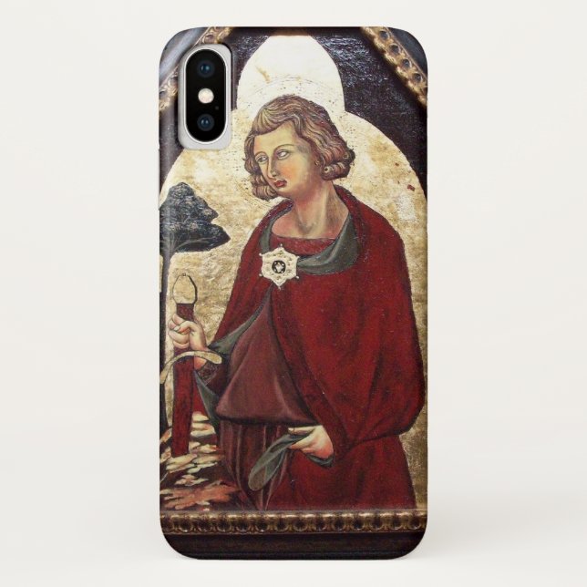 COQUES Case-Mate iPhone SAINT GALGANO / LÉGENDE DE L'ÉPÉE DANS LE ROCHER (Dos)