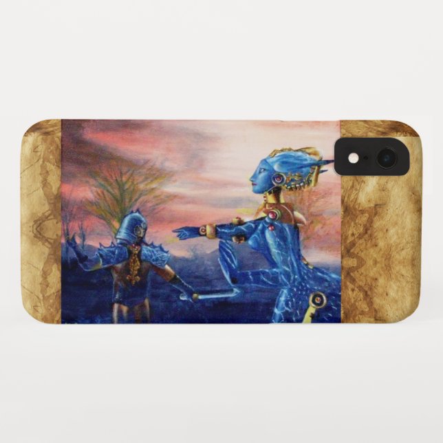 COQUES Case-Mate iPhone SAINT GEORGE ET ALIEN DRAGON (Dos (Horizontal))