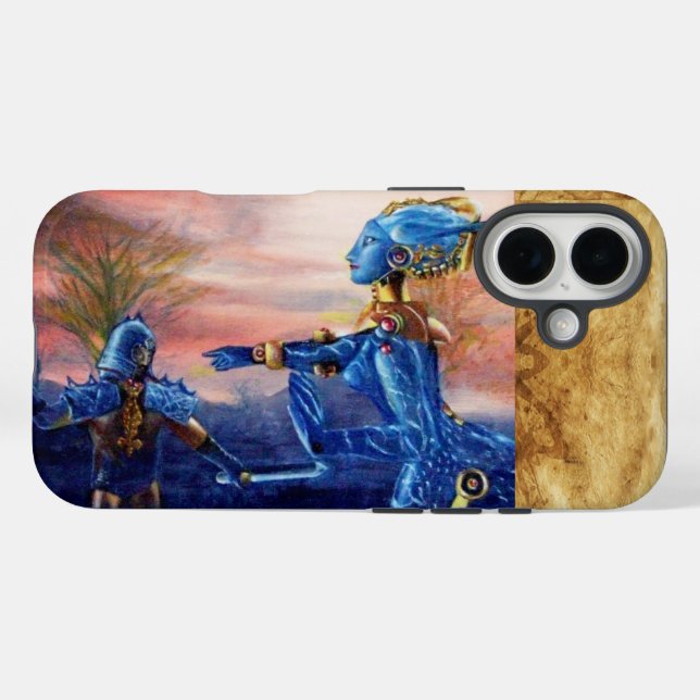 COQUES Case-Mate iPhone SAINT GEORGE ET ALIEN DRAGON (Verso (horizontal))