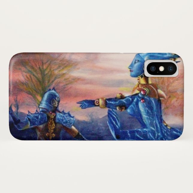 COQUES Case-Mate iPhone SAINT GEORGE ET ALIEN DRAGON (Dos (Horizontal))