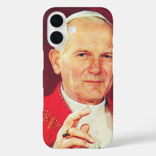Coque Pour iPhone 16 Saint Jean Paul II Le Grand Communicateur Beaux-Ar