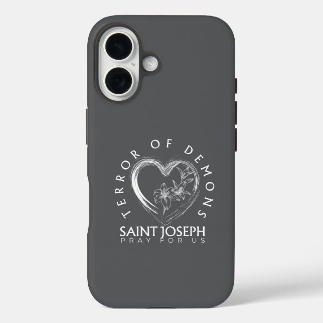 Coques Case-Mate iPhone Saint Joseph Terreur des démons (Verso)