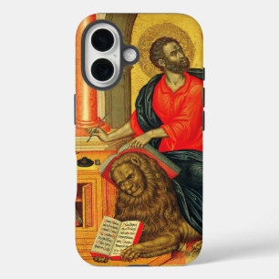 Coque Pour iPhone 16 Saint Marc l'évangéliste icône orthodoxe