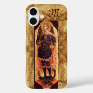 iPhone 16 Plus Case SAINT MICHAEL ARCHANGEL AVEC monogramme DRAGON