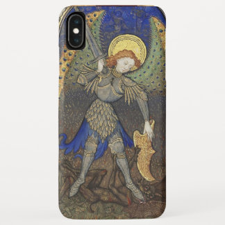 Coque Pour iPhone XS Max Saint Michel l'Archange avec le diable